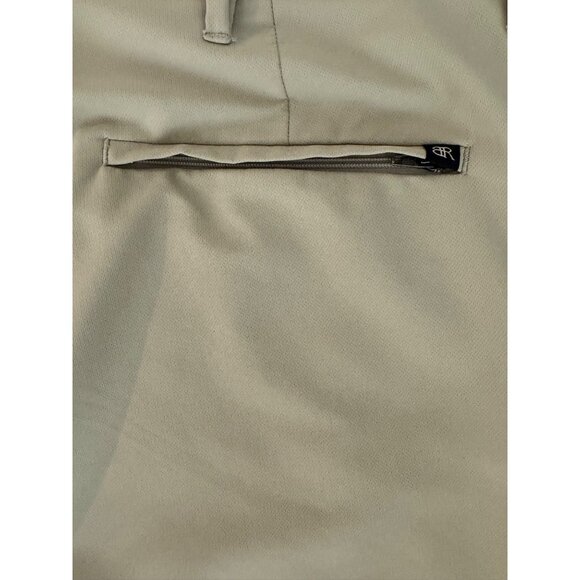 Banana Republic Men's Performance Pants Tan Khaki Chino Size 38x31 Slacks Pocket - Picture 7 of 10
